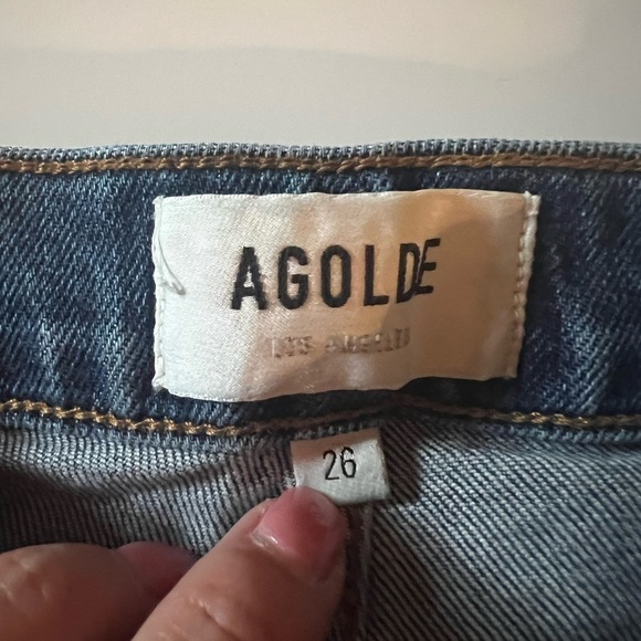 AGOLDE Toni Slim Straight Leg Jeans Size 26 - Picture 8 of 10